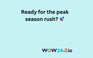strategies for your upcoming peak season